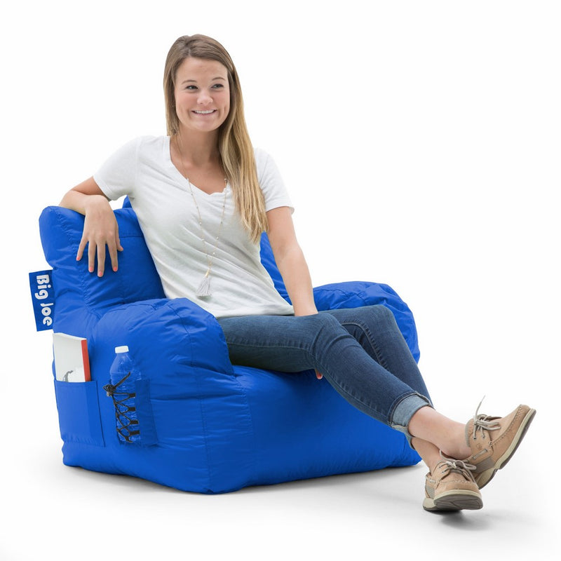 Big Joe Dorm Bean Bag Chair, Sapphire