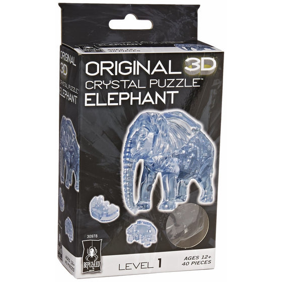 Original 3D Crystal Puzzle - Elephant