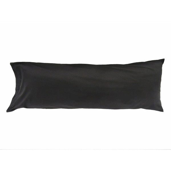 Sleep Solutions Body Pillow Case, Black