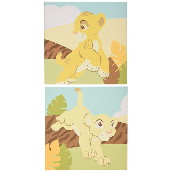 Disney Lion King Wall Art, 2 Count