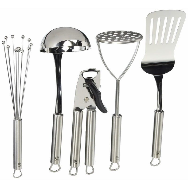 WMF Profi Plus 5-Piece Let's Get Started Tool Set, Silver