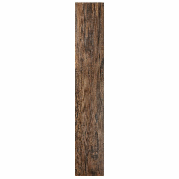 Achim Home Furnishings VFP2.0MH10 Tivoli II Peel 'N' Stick Vinyl Floor Planks (10 Pack), Mahogany, 6" x 36"