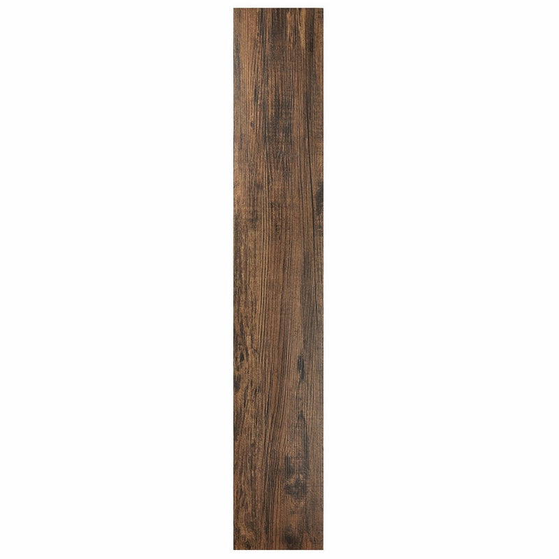 Achim Home Furnishings VFP2.0MH10 Tivoli II Peel 'N' Stick Vinyl Floor Planks (10 Pack), Mahogany, 6" x 36"