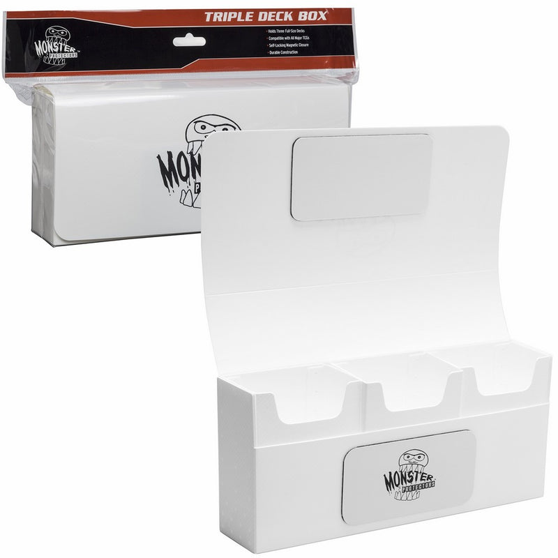 Monster Protectors Deck Box, White