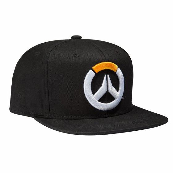 JINX Overwatch Frenetic Snapback Baseball Hat (Black, One Size)