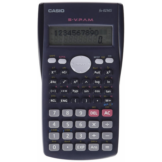 Casio #FX-82MS 2-Line Display Scientific Calculator