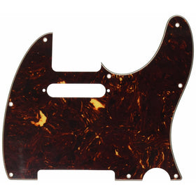 Fender Modern Pickguard, Telecaster, 8-Hole - Tortoise Shell