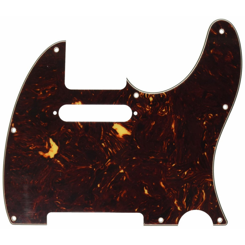 Fender Modern Pickguard, Telecaster, 8-Hole - Tortoise Shell
