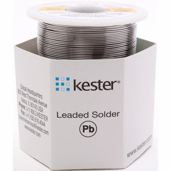 KESTER SOLDER 32117 24-6040-0027 60/40 Stand, 0.031" Diameter,44", 1.5"
