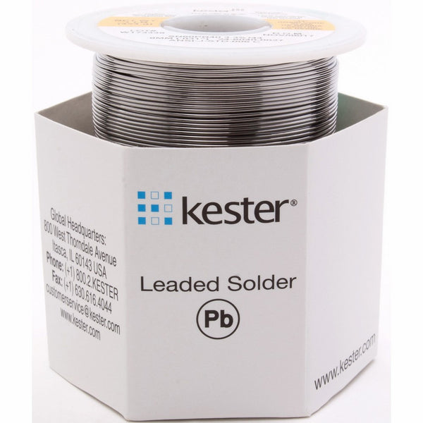 KESTER SOLDER 32117 24-6040-0027 60/40 Stand, 0.031" Diameter,44", 1.5"