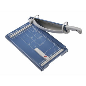 Dahle 561 Premium Guillotine Trimmer, 14-1/8" Cut Length, 35 Sheet Capacity, Self-Sharpening Blade, Automatic Clamp, w/Safety Guard