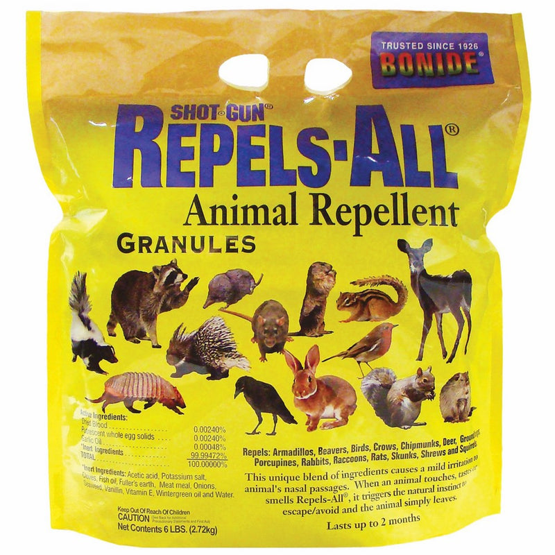 Bonide Chemical 2362 Number-6 Repels All Granules, 6 Pounds