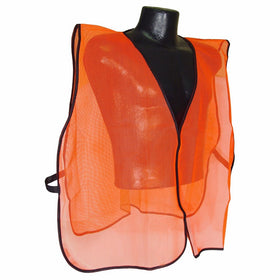 Radians SVO Universal Size Mesh Safety Vest, Orange