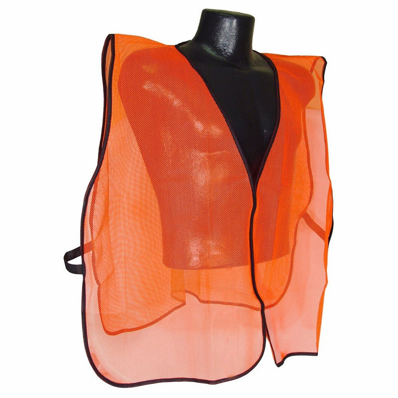Radians SVO Universal Size Mesh Safety Vest, Orange