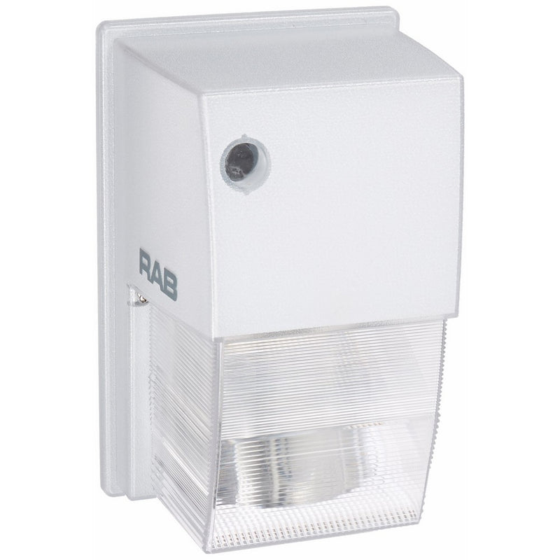 RAB Lighting WPTS50W Tallpack High Pressure Sodium Lamp with Polycarbonate Molded Refractor, ED17 Type, Aluminum, 50W Power, 4000 Lumens, 120V, White