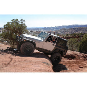 Smittybilt 9970235 Black Diamond OE Style Replacement Top with Tinted Window for Jeep Wrangler