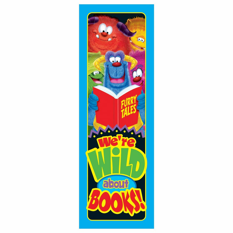 TREND enterprises, Inc. Wild About Books Furry Friends Bookmarks, 36 ct