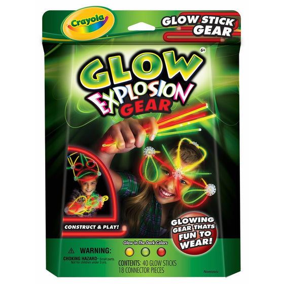 Crayola Glow Explosion Glow Stick Gear