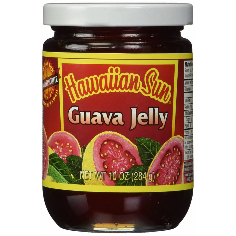 Hawaiian Sun Guava Jelly (Made in Hawaii) 10 Oz