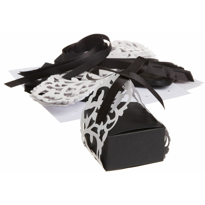 Wilton 415-0387 Birds Diecut Wrap Favor Box Kit, 24 Count