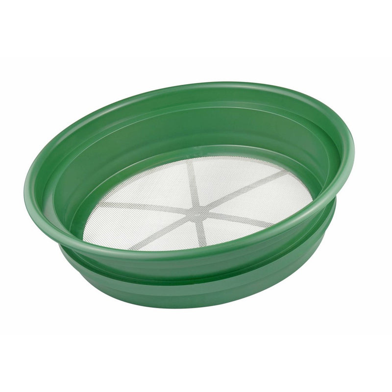 SE GP2-120 Patented Stackable 13-1/4" Sifting Pan, Mesh Size 1/20"