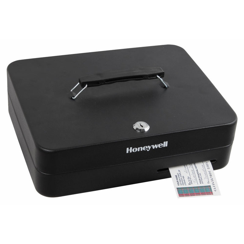 Honeywell Safes & Door Locks 6113 Deluxe Key Lock Cash Box