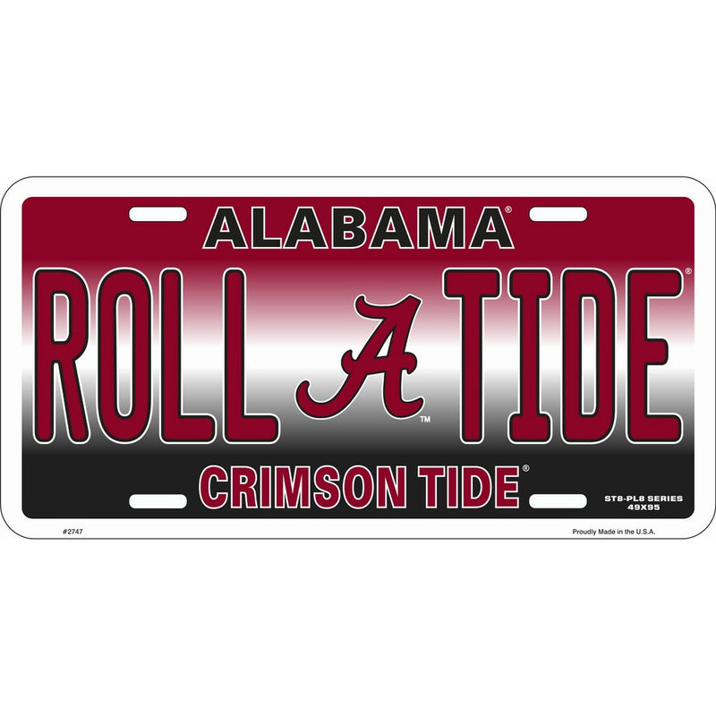 ROLL TIDE Alabama Novelty License Plate