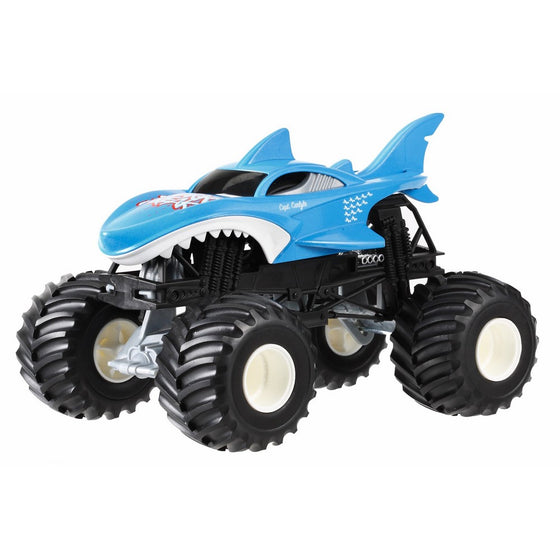 Hot Wheels Monster Jam Shark Die-Cast Vehicle, 1:24 Scale