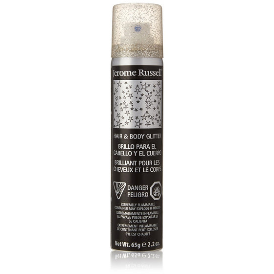 jerome russell Glitter Spray Silver