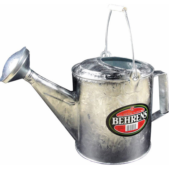 Behrens Manufacturing 206 Hot Dipped Steel Watering Can, 1.5 gal