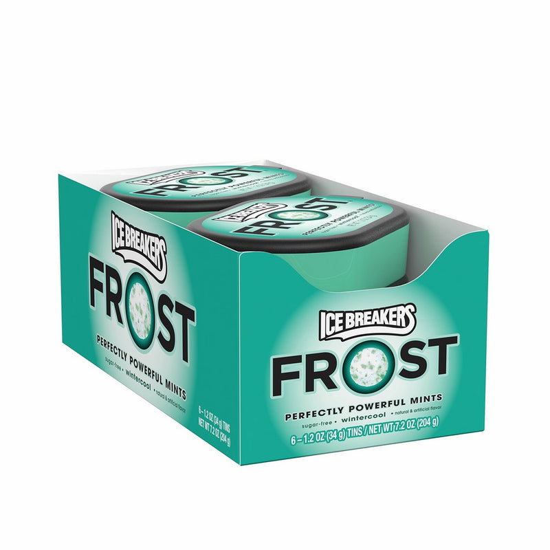 Ice Breakers Frost Sugar Free Mints, Wintercool, 1.2 Ounce (Pack of 6)