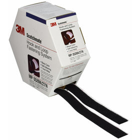 3M Scotchmate Hook and Loop Fastening System, 1-Inch by 5-Yard, Black