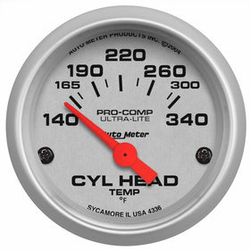 Auto Meter 4336 Ultra-Lite Electric Cylinder Head Temperature Gauge