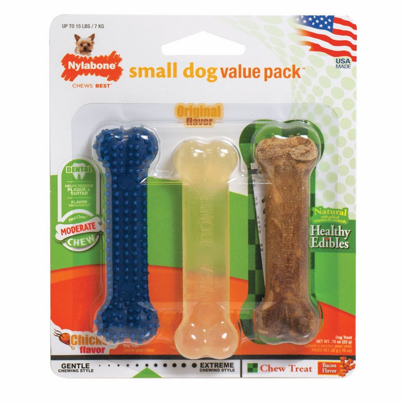 Nylabone Healthy Edibles Petit Value Pack