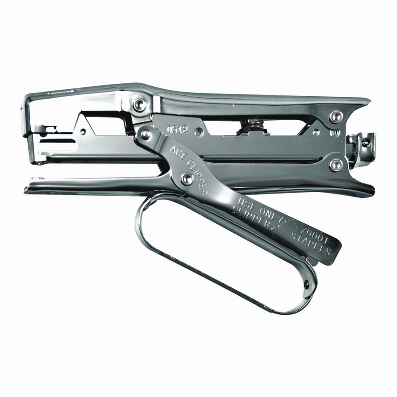 Ace Clipper Plier Stapler, Chrome Finish (ACE07020)