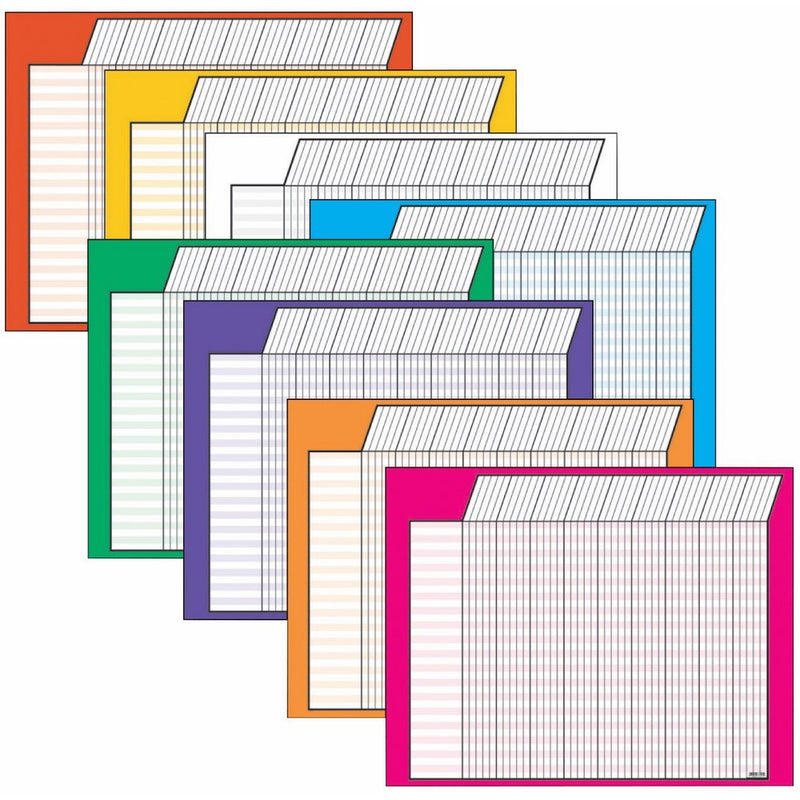 TREND enterprises, Inc. Horizontal Incentive Charts, Var. Pk, 22" x 28"