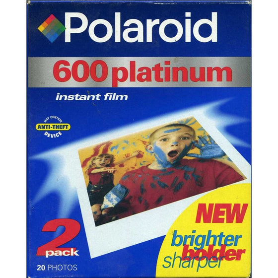 Polaroid 600PLAT-2PK - 600 Platinum Film [2 Pack]