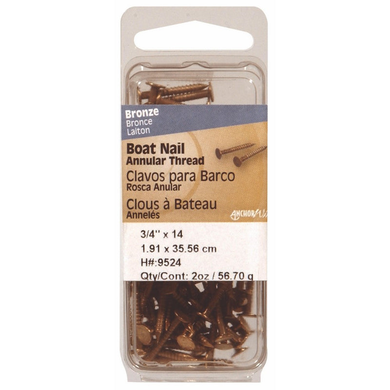 Philstone 9527 1-1/2" Bronze Boat Nail