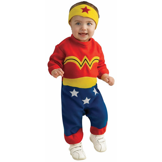 Justice League Wonder Woman Romper Costume , Wonder Woman Print, 6-12 Months