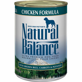 Natural Balance Ultra Premium Canned Dog Food, Chicken Formula, 13-Ounce (Pack of 12)