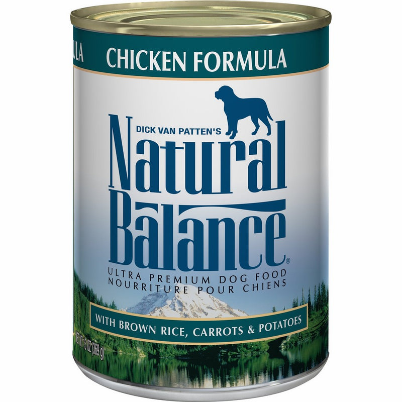 Natural Balance Ultra Premium Canned Dog Food, Chicken Formula, 13-Ounce (Pack of 12)