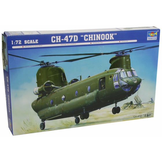 Trumpeter 1/72 CH47D Chinook Helicopter