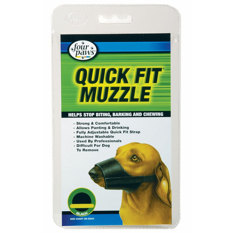 Four Paws Quick Fit Muzzle, Size 0-XXS