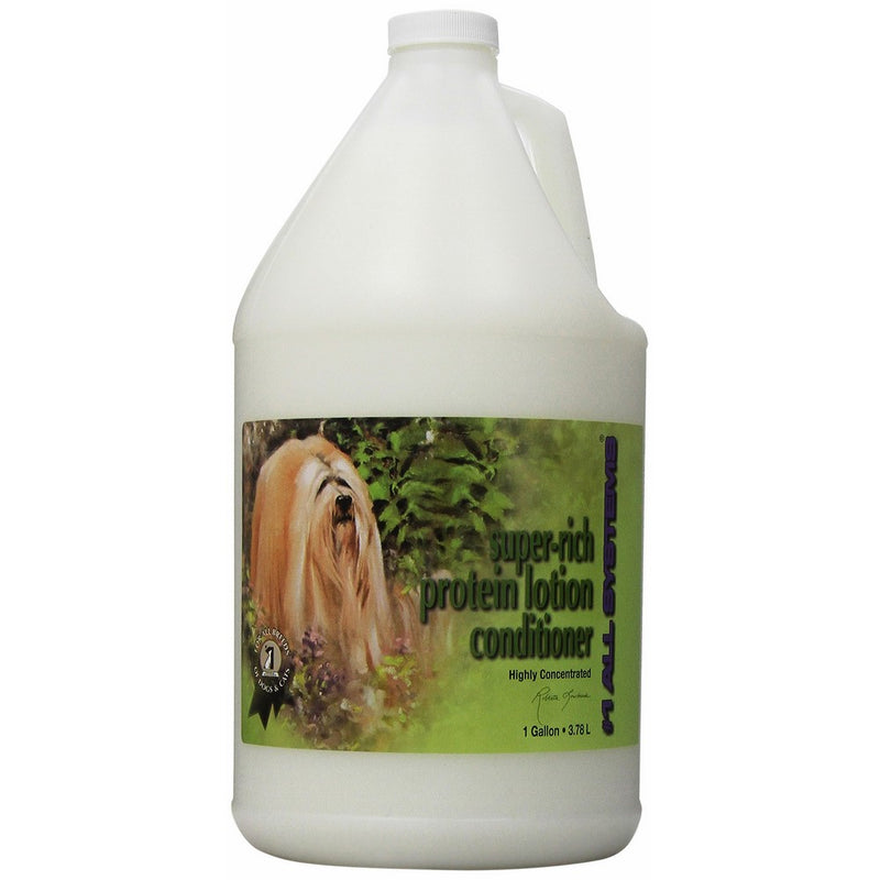 #1 All Systems Super-Rich Protein Lotion Pet Conditioner, 1-Gallon