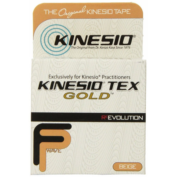 Kinesio Tex Gold Tape TWO Rolls 2" x 16.4' Beige