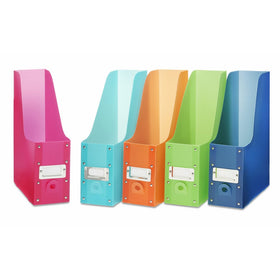 Whitmor Magazine Storage Desk Organizers - Multicolored (Set of 5)