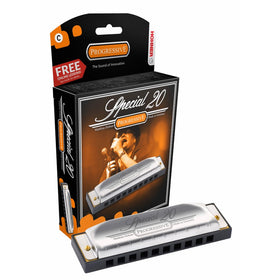 Hohner Special 20 Harmonica, Key Of High G Major