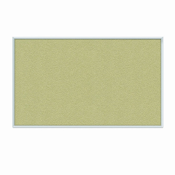 Ghent Caramel Vinyl Bulletin Board, 36" x 46.5", Aluminum Frame, Made in the USA