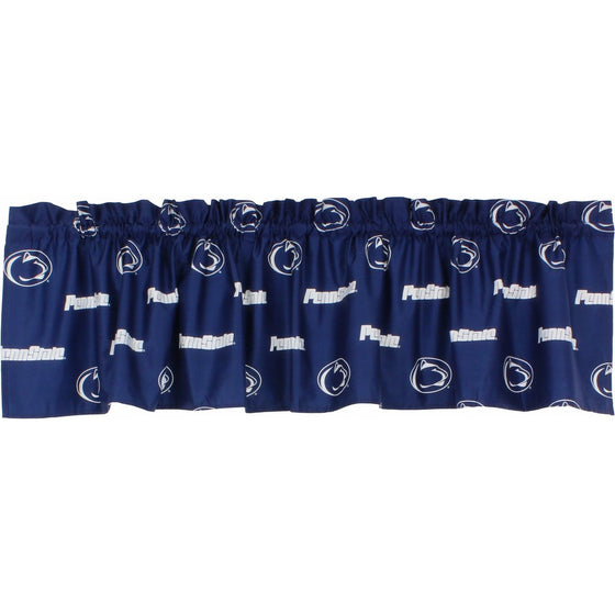 College Covers Penn State Nittany Lions Printed Curtain Valance - 84" x 15"