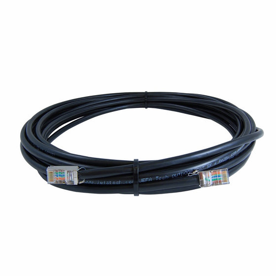 JEFA Tech Outdoor Shielded Cat5e Assembly - 100 Feet - TOUGHCable Connectors